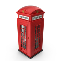 British Telephone Box PNG & PSD Images