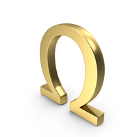 Omega Symbol PNG & PSD Images
