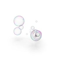 Colorful Soap Bubbles PNG & PSD Images