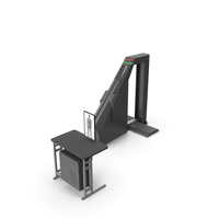 Conpass Smart DV Xray People Screening System PNG & PSD Images