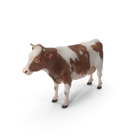 Cow with Fur PNG & PSD Images
