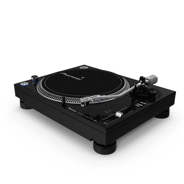 DJ Turntable Pioneer PLX 1000 PNG & PSD Images