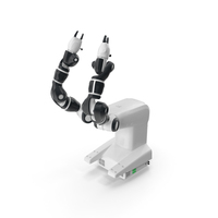 Dual Arm Collaborative Robot PNG & PSD Images