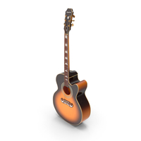 Electro Acoustic Guitar Epiphone PNG & PSD Images