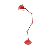 Red Floor Lamp PNG & PSD Images