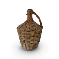 Wicker Carboy PNG & PSD Images