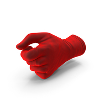 Glove Velvet Thumb Object Hold Pose PNG & PSD Images