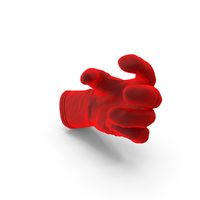 Glove Velvet Small Sphere Object Hold Pose PNG & PSD Images