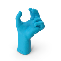Glove Rubber Upwards Object Hold Pose PNG & PSD Images