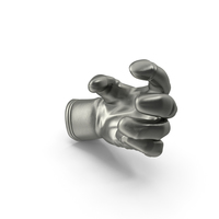 Glove Metalic Small Sphere Object Hold Pose PNG & PSD Images