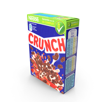 Cereal Box - Crunch PNG & PSD Images