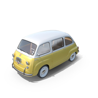 Fiat 600 Multipla 1957 PNG & PSD Images