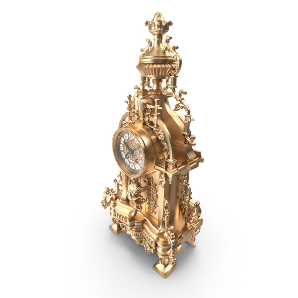 Antique Clock PNG & PSD Images