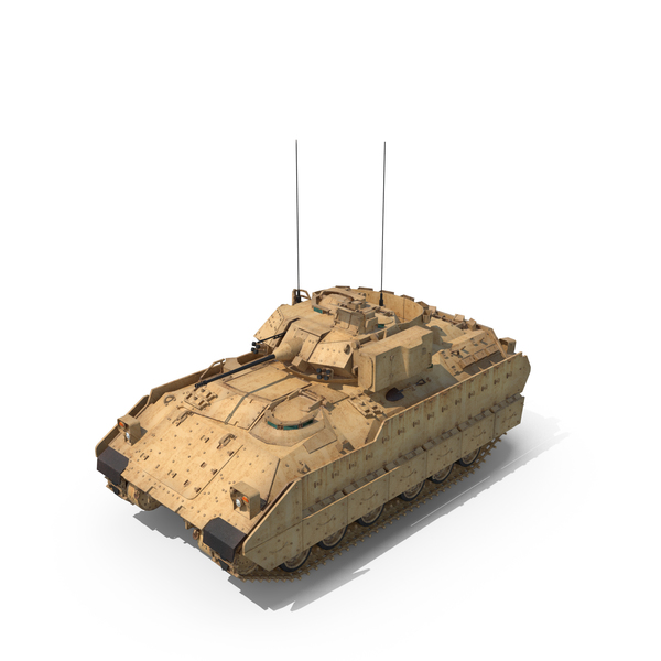 Bradley M2A2坦克PNG和PSD图像