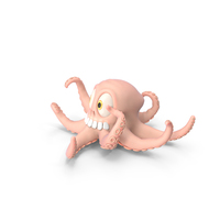 Cartoon Octopus PNG & PSD Images