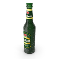 Green Beer Bottle PNG & PSD Images