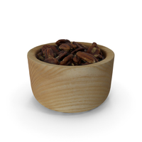 Full Wooden Bowl PNG & PSD Images
