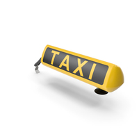 Taxi Sign PNG & PSD Images
