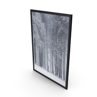 Picture in Black Frame PNG & PSD Images