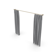 Grey Curtains PNG & PSD Images