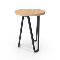Wood And Metal Stool PNG & PSD Images