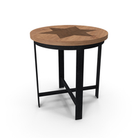Small Round Table PNG & PSD Images