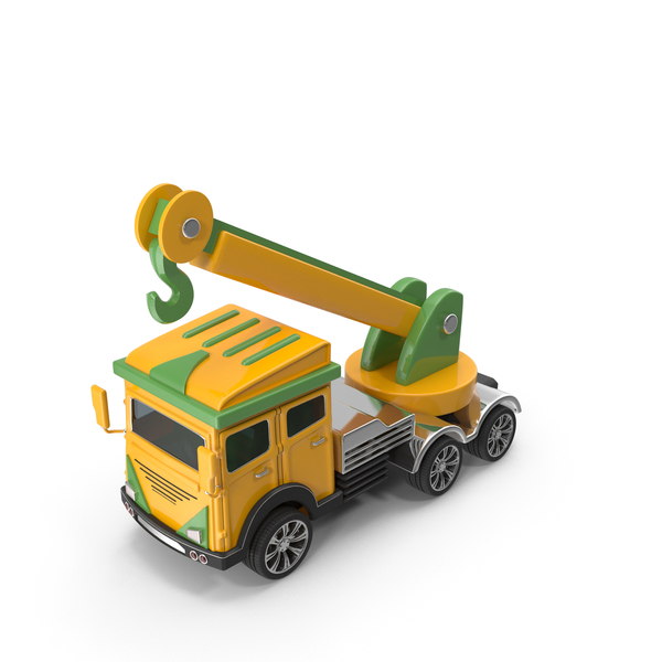 Cartoon Truck Crane PNG & PSD Images