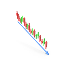 Stock Chart Downtrend PNG & PSD Images