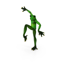 Frog Statuette PNG和PSD图像