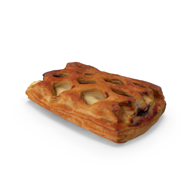 Sour Cherry Vanilla Pastry PNG & PSD Images