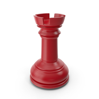 Chess Rook Red PNG & PSD Images