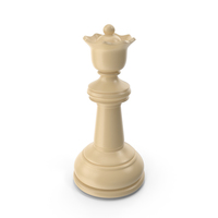Chess Queen Cream PNG & PSD Images