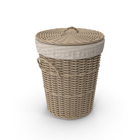 Round Laundry Basket PNG & PSD Images