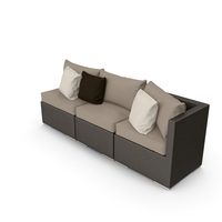 Rattan Lounge Outdoor Furniture PNG & PSD Images