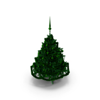 Green Christmas Tree PNG & PSD Images