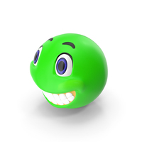Green Smile Face PNG & PSD Images