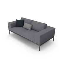 Grid Lounge Sofa PNG & PSD Images