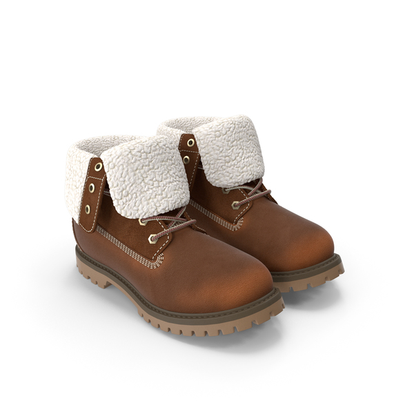 Men`s Roll-top Boots PNG & PSD Images