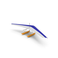 Hang Glider with Inflatable Pontoon PNG & PSD Images