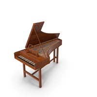 Harpsichord Musical Instrument PNG & PSD Images