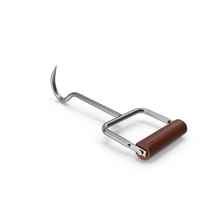 Hay Hook Wood Handle PNG & PSD Images