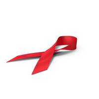 Health and Medical Red Ribbon PNG & PSD Images