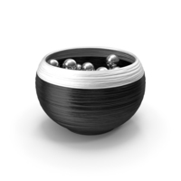 Black and Silver Vase PNG & PSD Images
