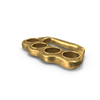 Brass Knuckles PBR PNG & PSD Images