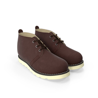 Chukka Work Boots PNG & PSD Images