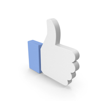 Facebook Like Symbol PNG & PSD Images