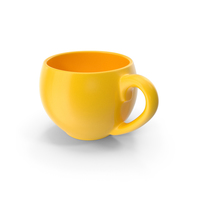 Yellow Cup PNG & PSD Images
