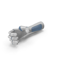 Robo Hand Wide Pole Object Hold Pose PNG & PSD Images