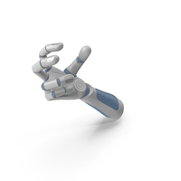 Robo Hand Small Sphere Object Hold Pose PNG & PSD Images