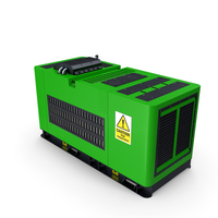 Diesel Generator Green PNG & PSD Images